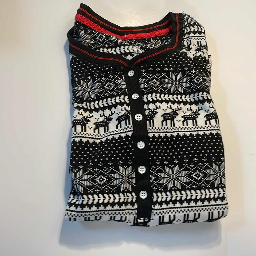 Cozy woman Christmas